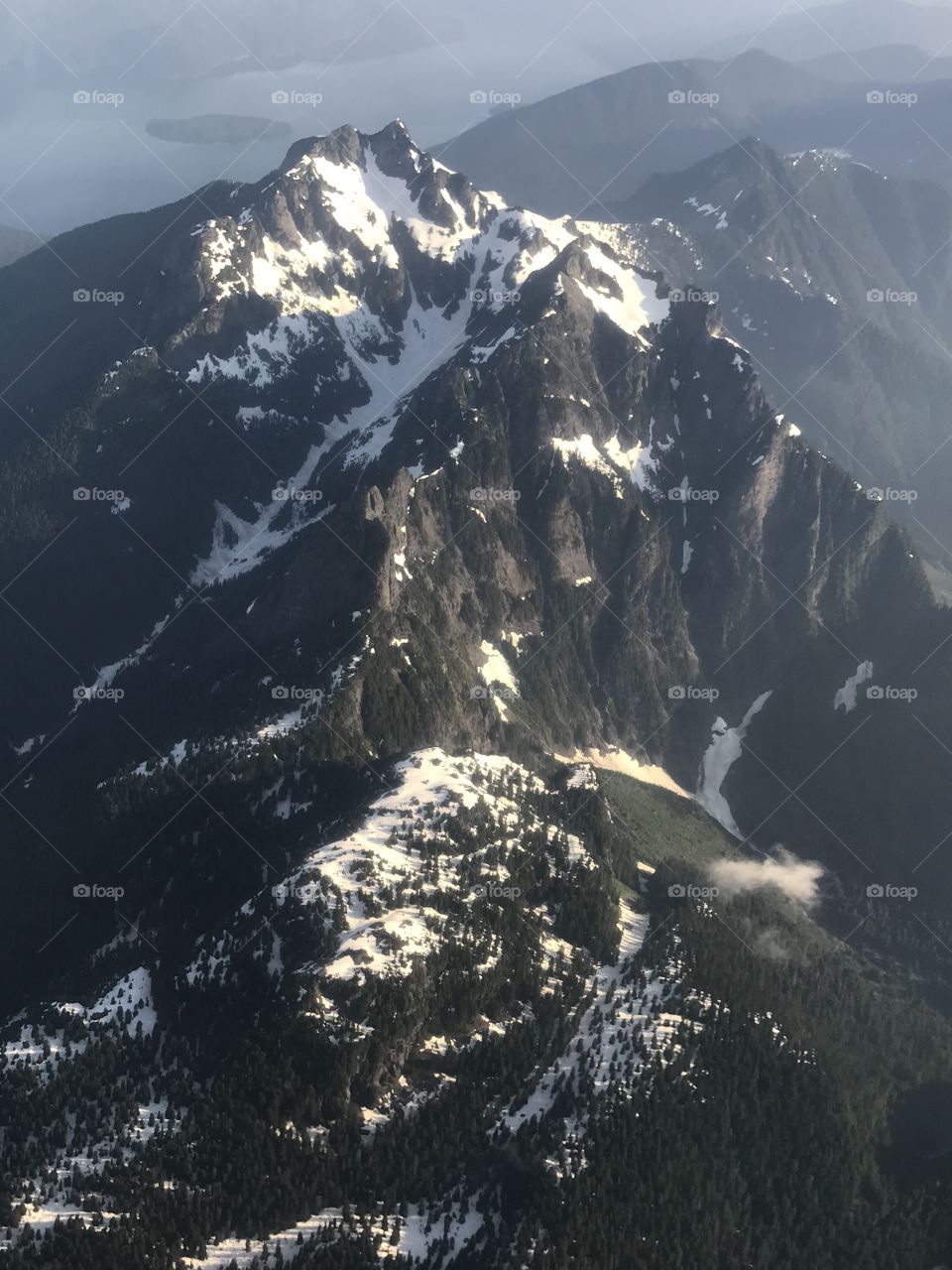 Mountain from above