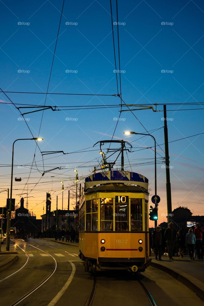 city tram