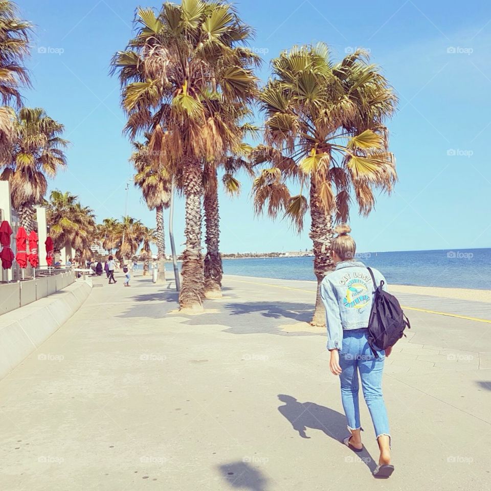 Exploring the beaches 