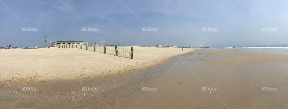 No More Funtown. This is where Funtown Pier once stood before the fire on the boardwalk in New Jersey