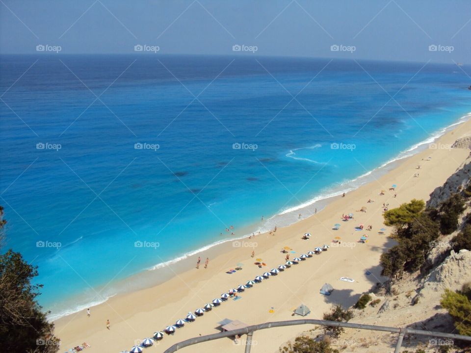 Beach in Greece 