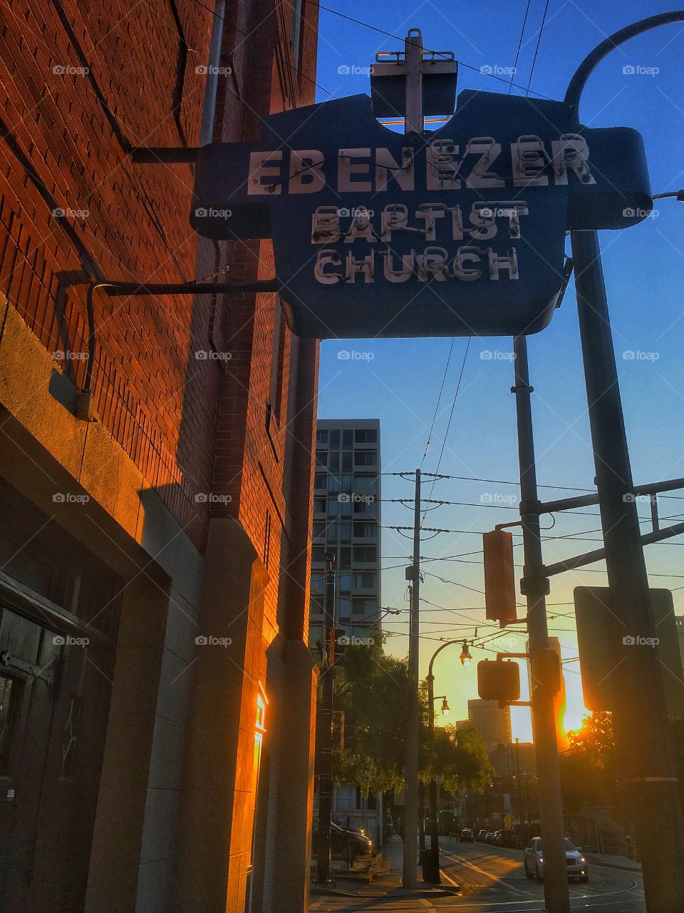 Ebenezer church Atlanta, GA. MLK Jr started here!
