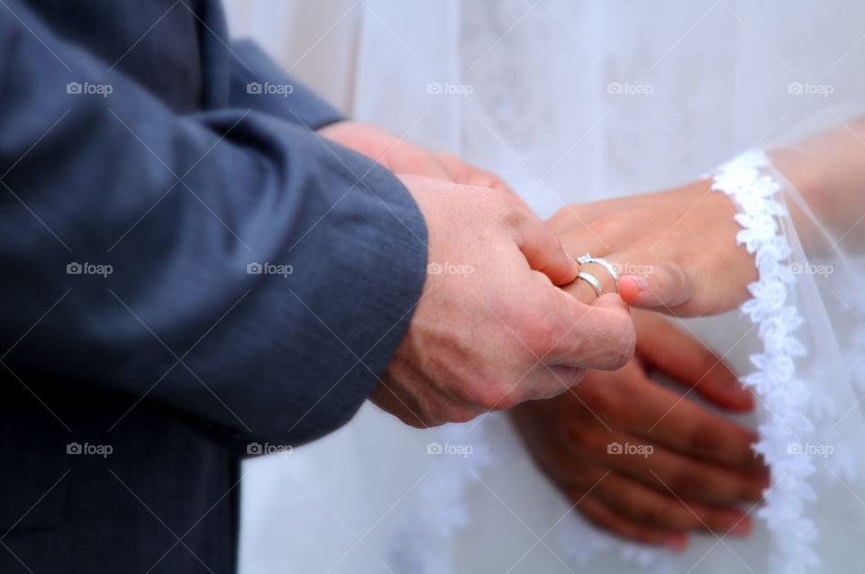 With this ring i marry you and bind my life to yours. It is a symbol of my eternal love, my everlasting friendship and the promise of all tomorrows.
