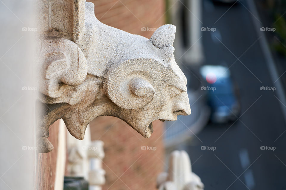 Casa de les Puntxes . Detalle