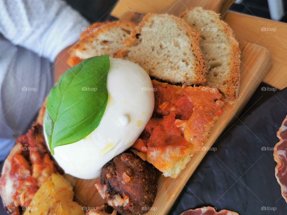 Composition Art view wall interior Light shadow design decor decoration Coffee served drink view table day part form ellipce tasty tasty yummy plate wood wooden