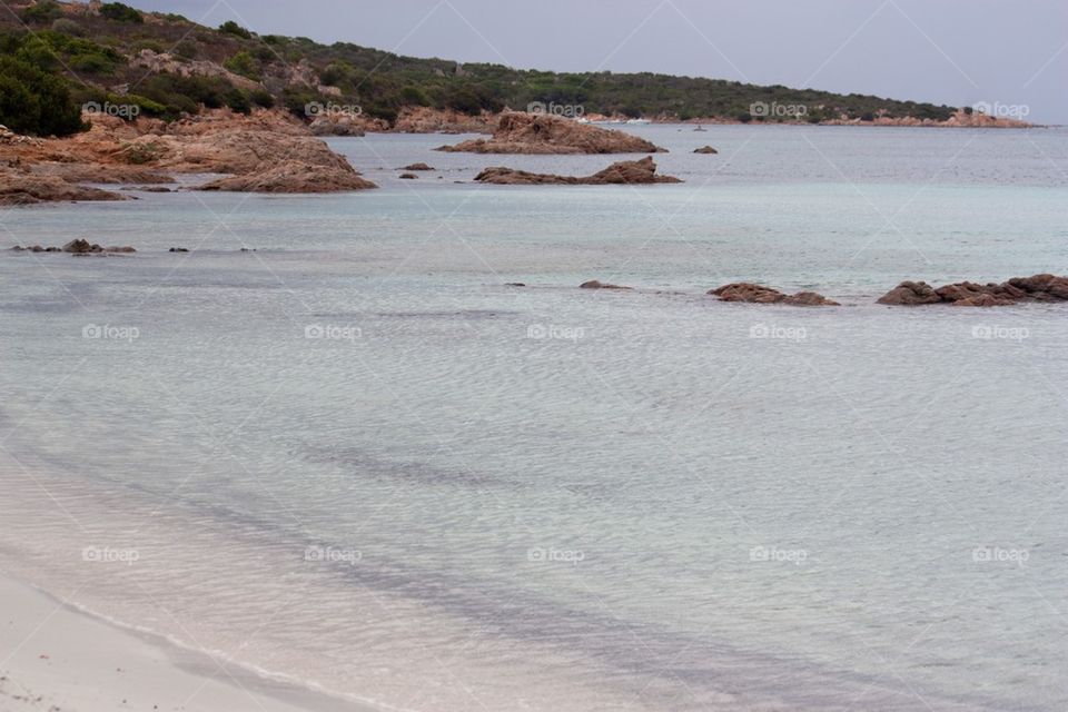 Sardinian beach