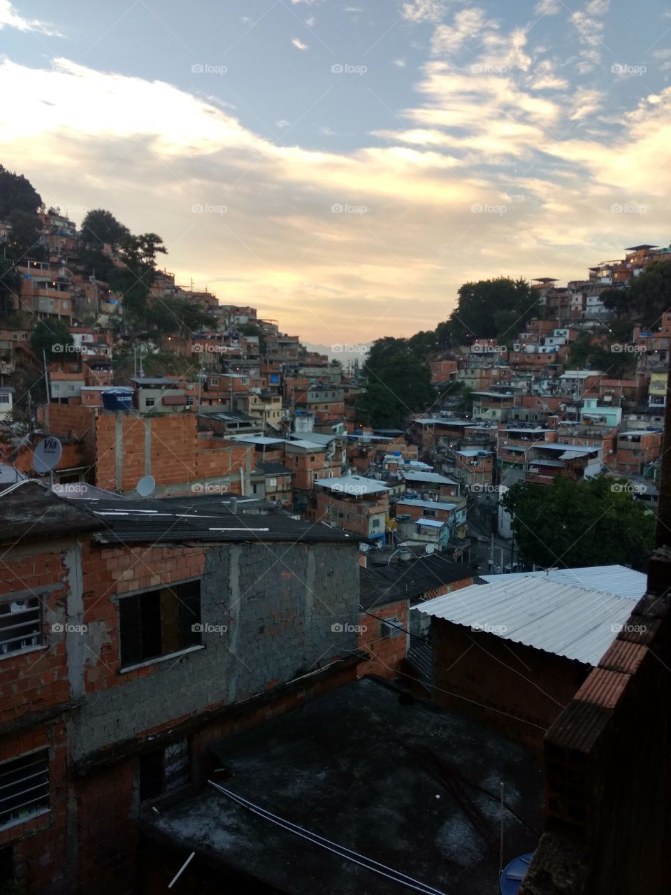 Sunrise at The Favela