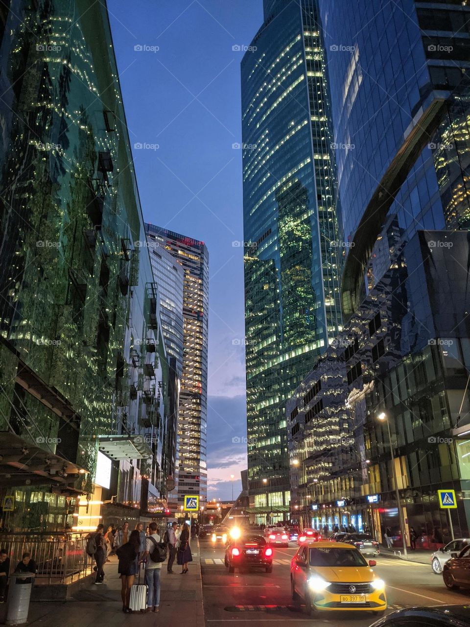 big city skyscrapers