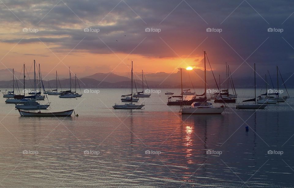 Sunset of Brazil 