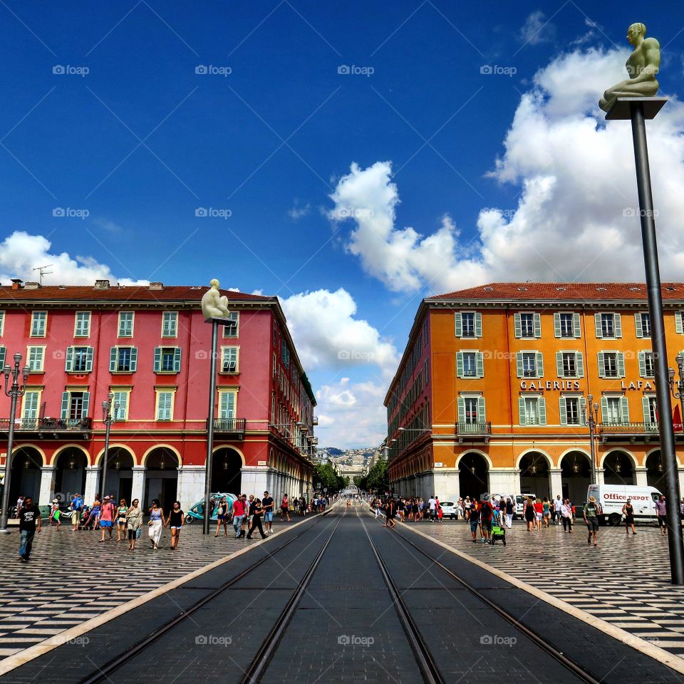 Place Masséna à Nice