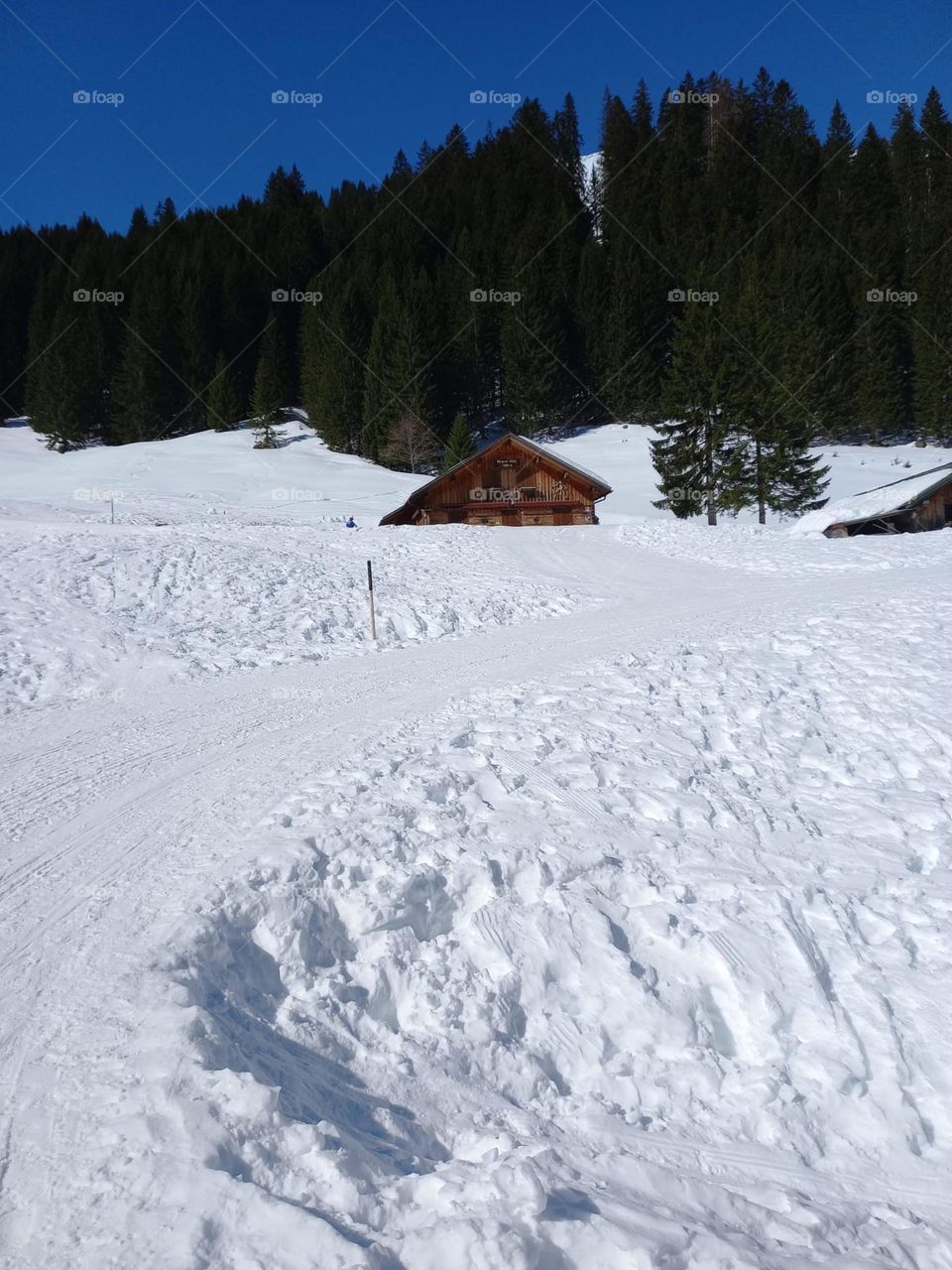 House on Top of Snowy Hill