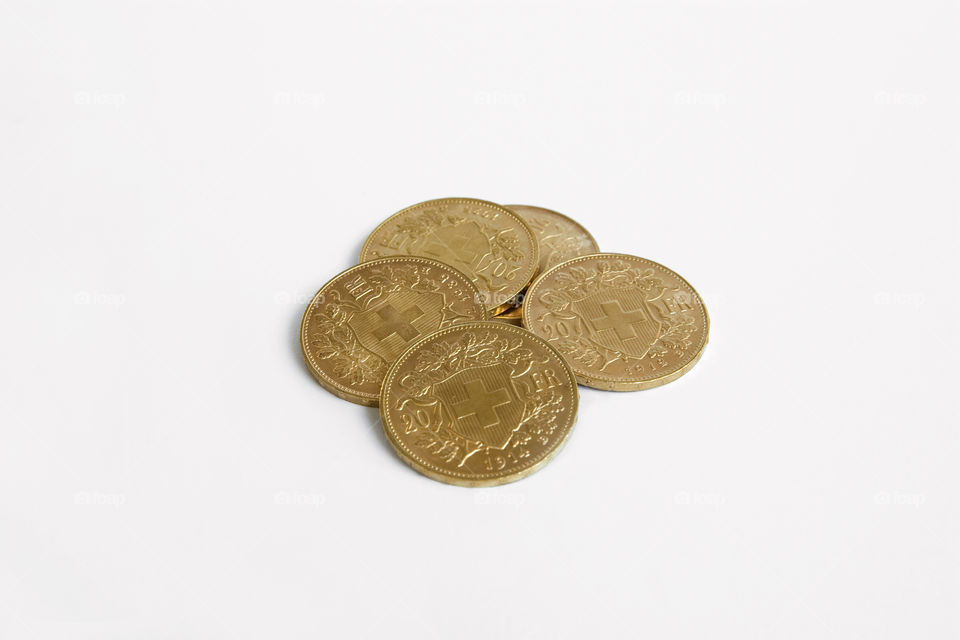 Goldvreneli (Swiss Gold coins from Switzerland)