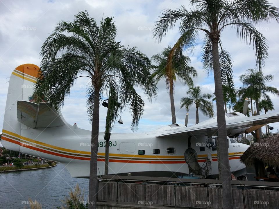 Jimmy Buffet's Margaritaville Plane - Orlando Florida