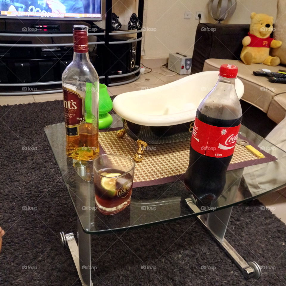 light up the body with Grant whisky