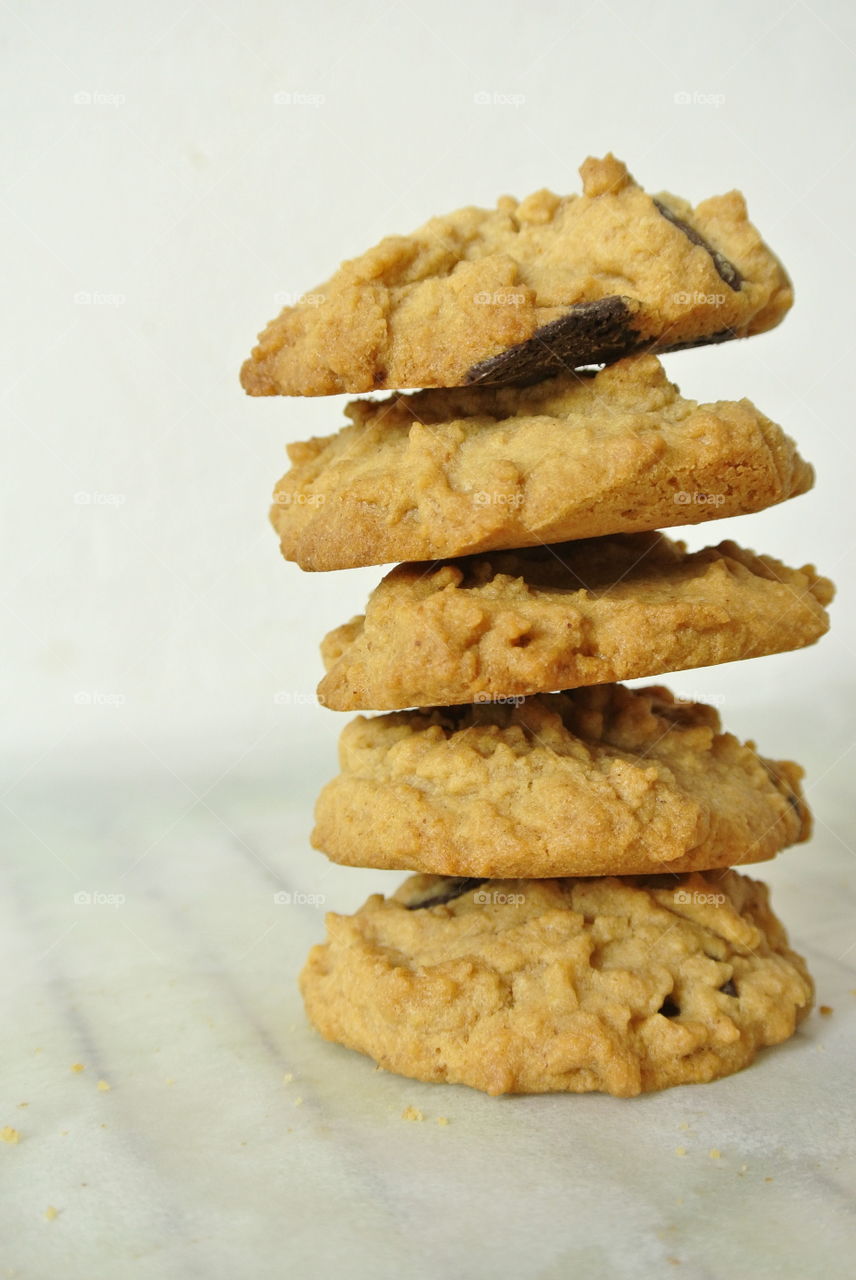 home-made chocolate cookies