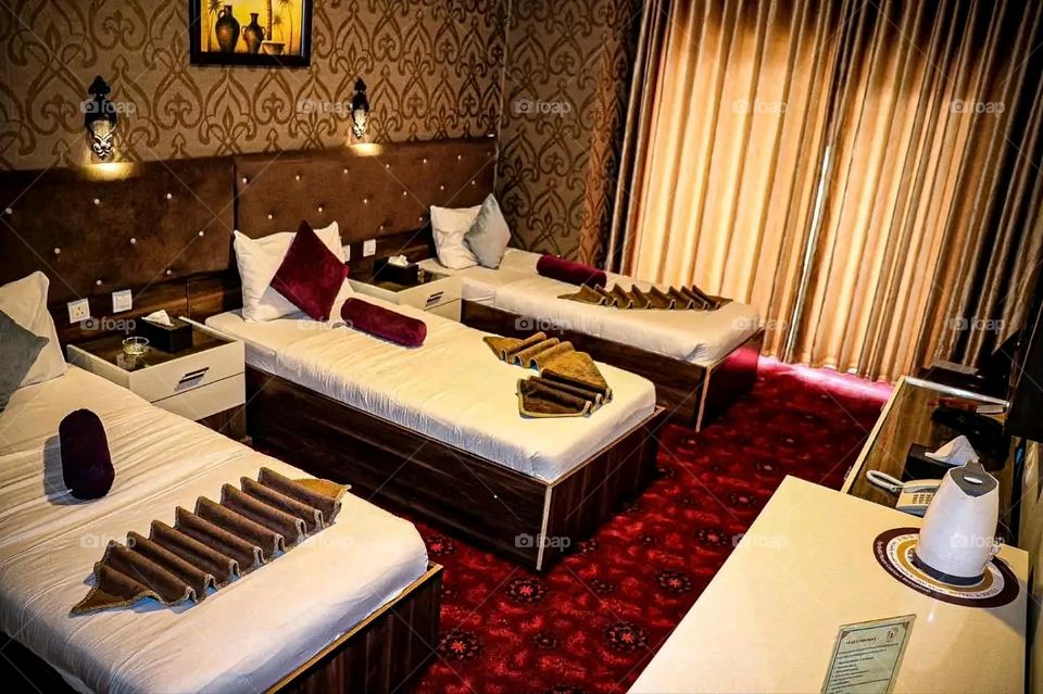 A very beautiful picture, and there is no better picture than it. There is no better picture of green herbs and colorful, red and white roses than it. Glory be to God, the natural and picturesque view, and there is no more