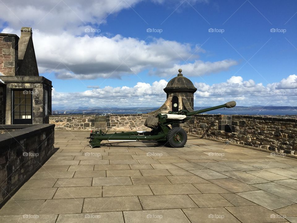 1pm Gun at Edinburgh Castle