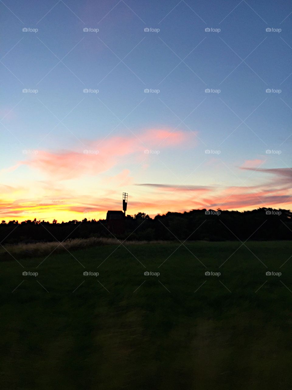 Windmill in the evening!