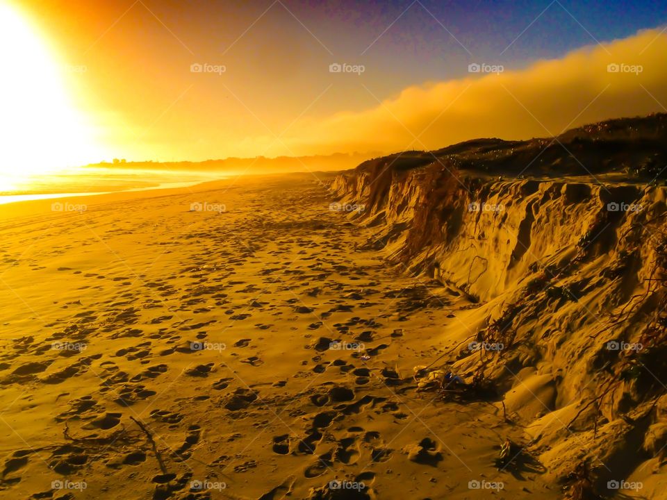 The beauty of the beach. Pic taken while I was taking a walk at the beach. 