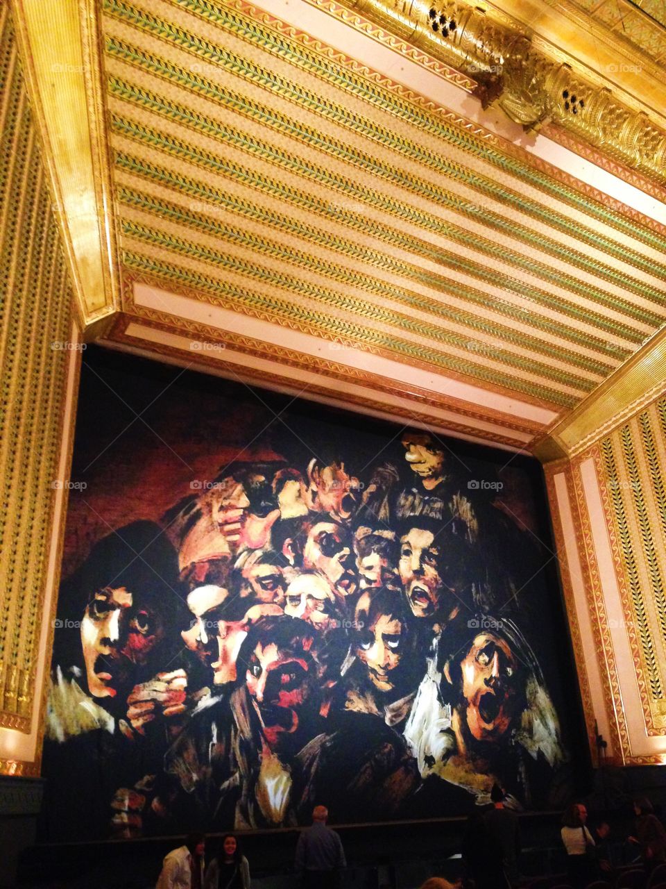 The Lyric Opera of Chicago. From a production of Il trovatore by Verdi