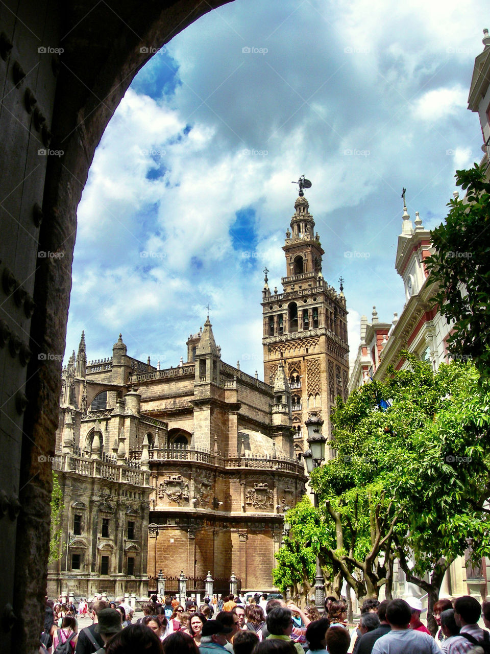 Catedral de Sevilla y Giralda. Catedral de Sevilla y Giralda (Sevilla - Spain)