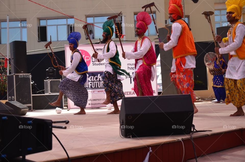 Punjabi dancing