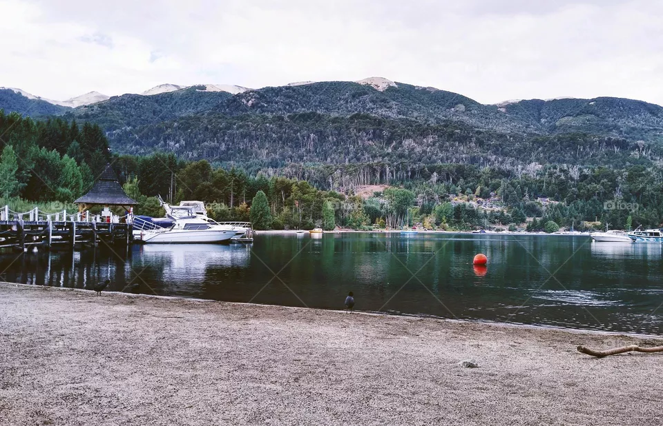 The lake