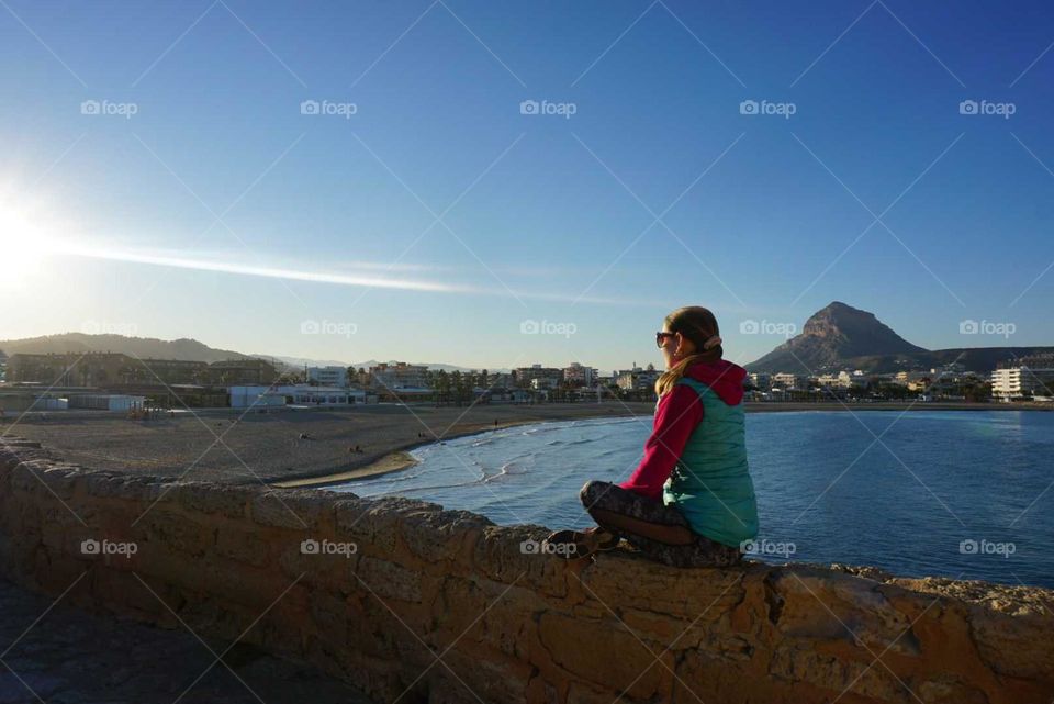 Beach#view#season#autumn#human