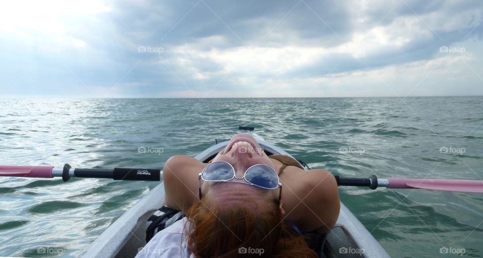 kayak relaxation