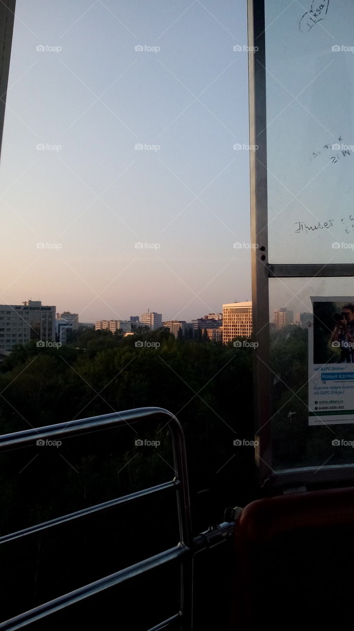 View of the Kazan from the top