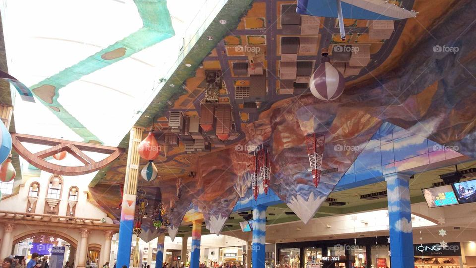 Phoenix mall's ceiling