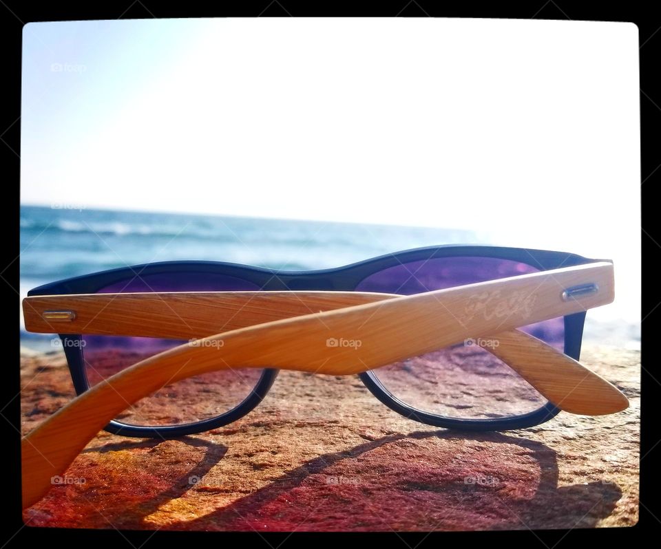 My Boyfriend us amazing. Made me personalized sunglasses. I love him so much. Beach Views.
