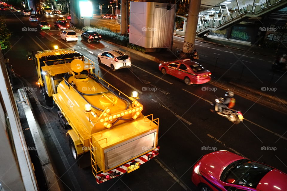 Bangkok Road works 