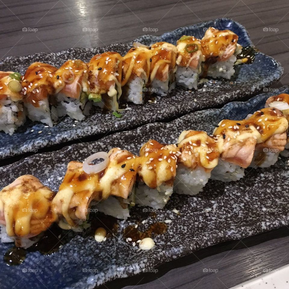 yummy sushi.
