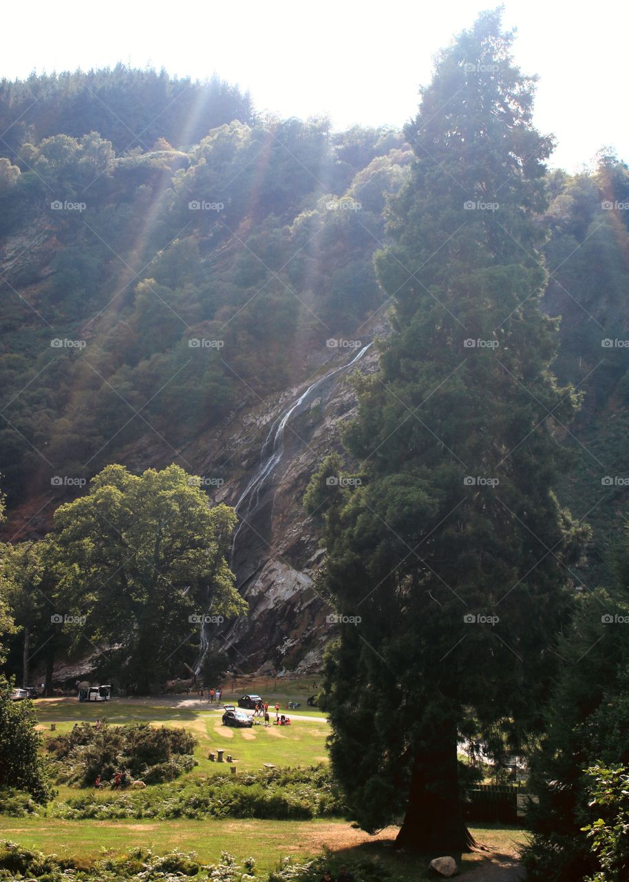 The highest waterfall in ireland