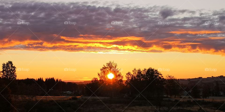 Sunrise in August