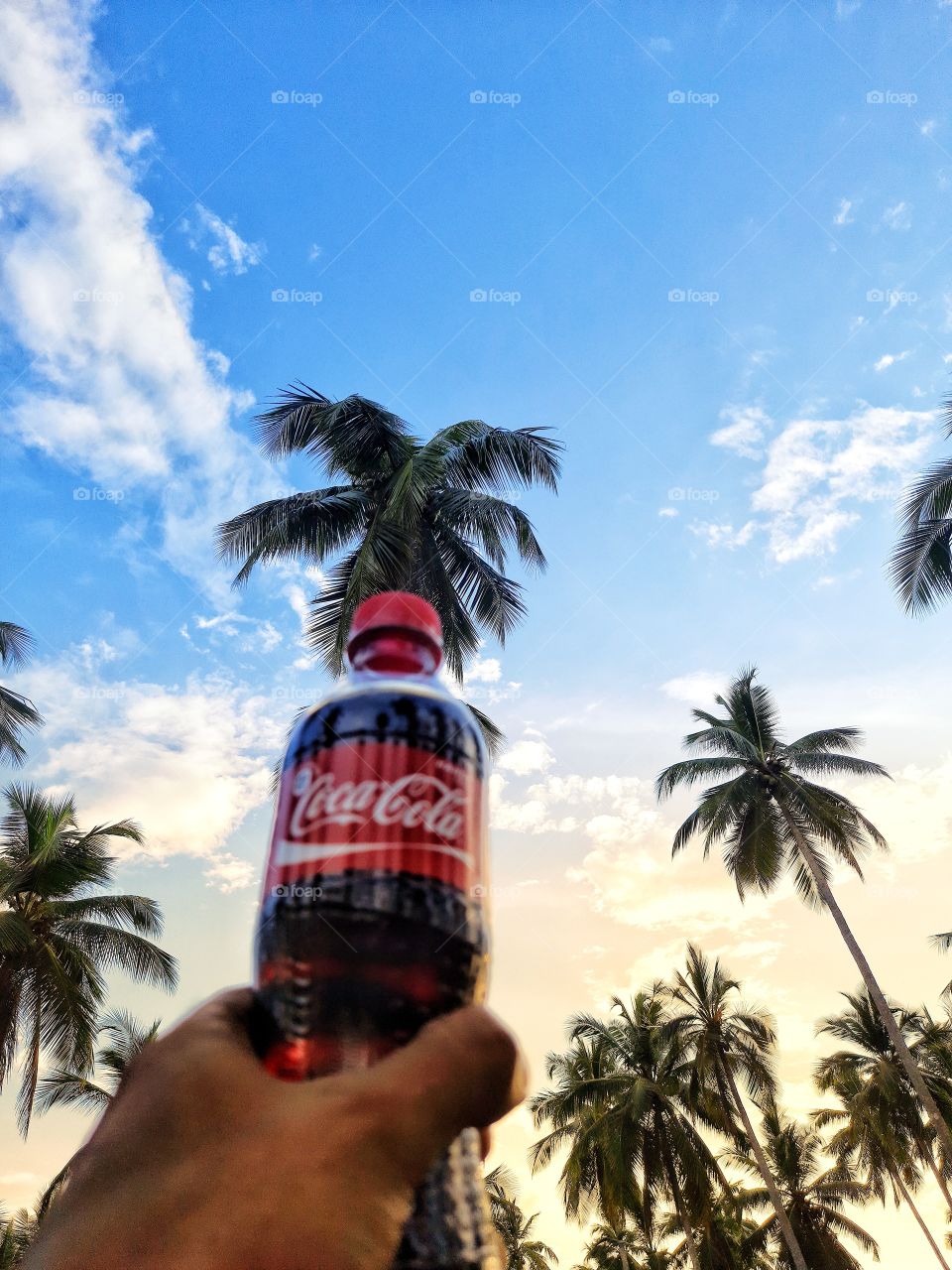 Nice moment with Coca-Cola