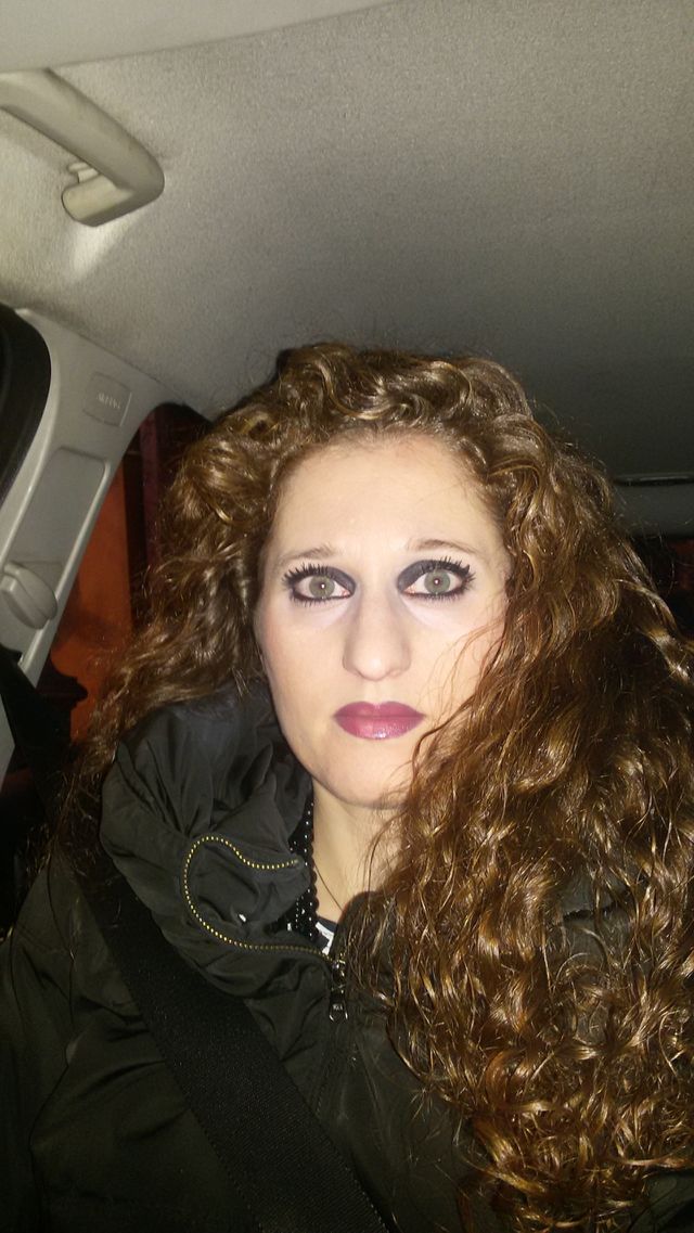 selfie in car
