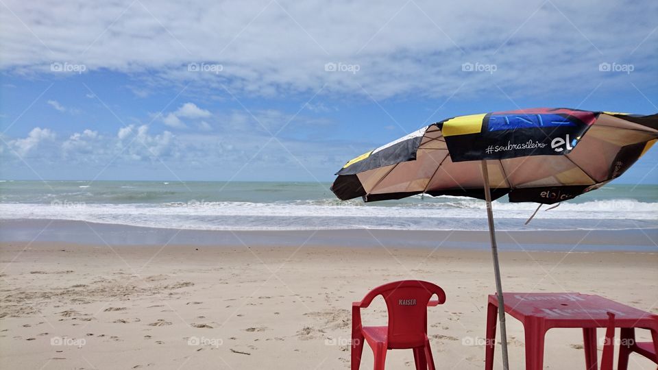 Ipojuca beach. Pernambuco Brazil 