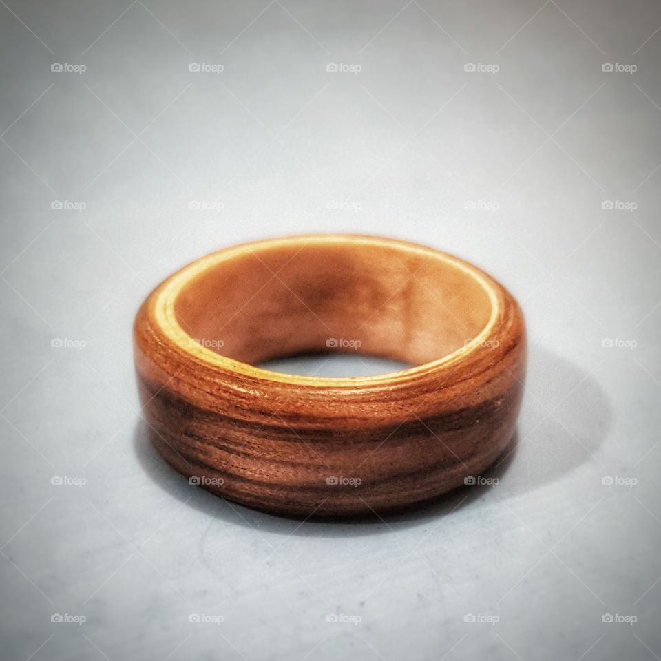 handmade wooden ring
