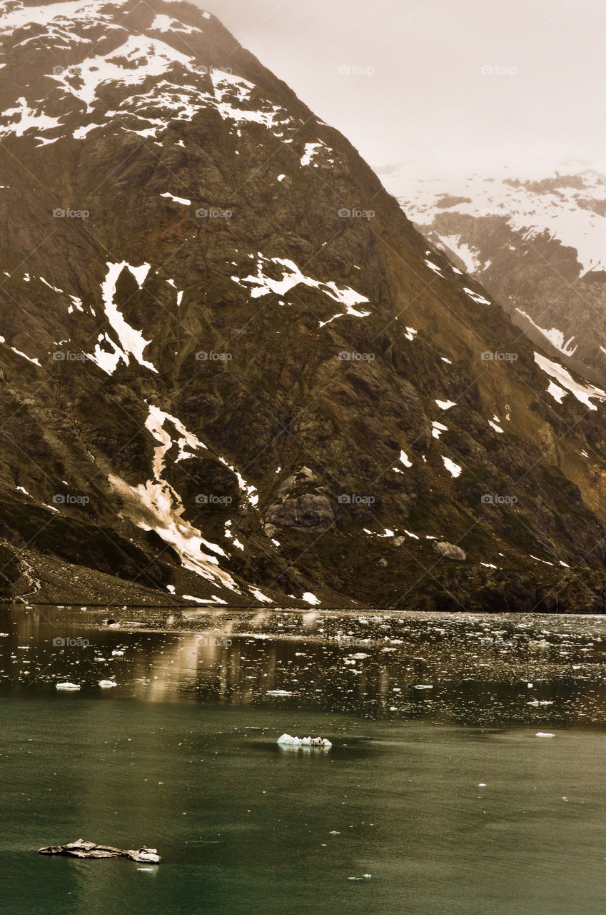 snow mountain ice hill by refocusphoto