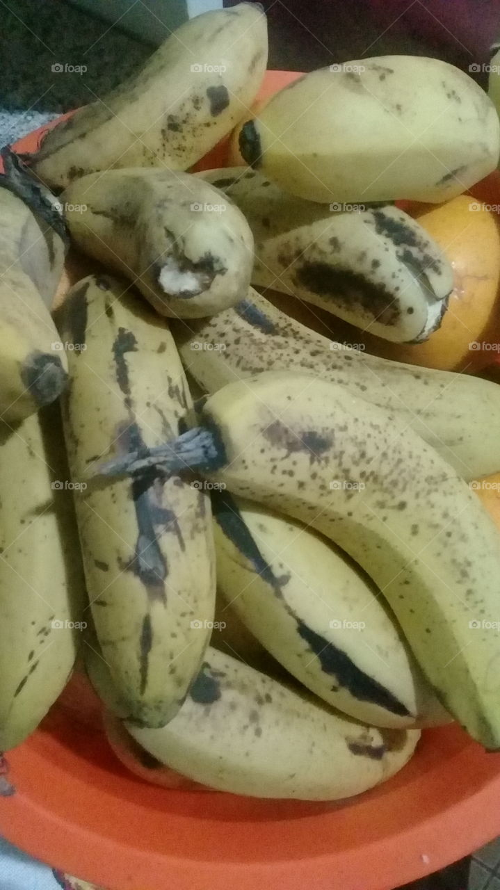 banana e mexerica