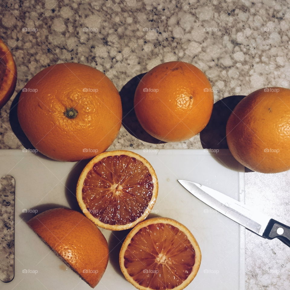 Bloody oranges