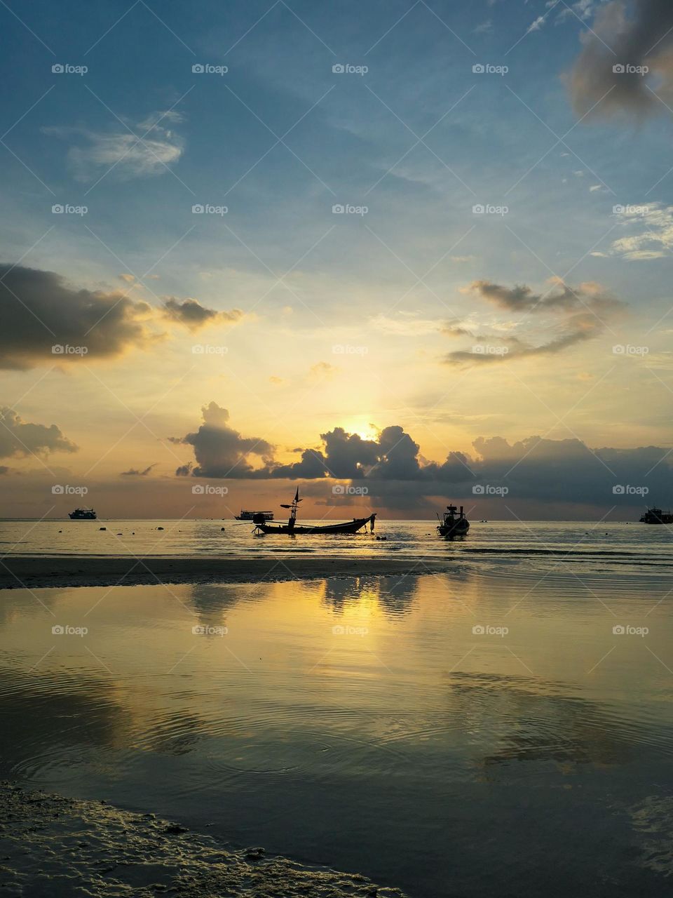 Sunset in Koh Tao Thailand