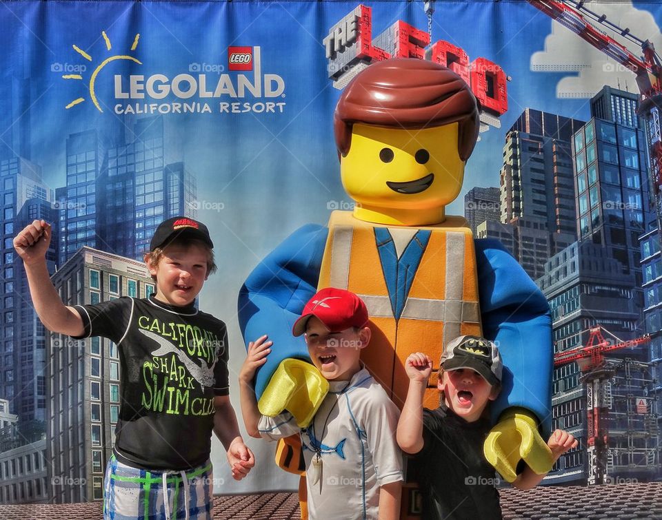 Kids At Legoland 