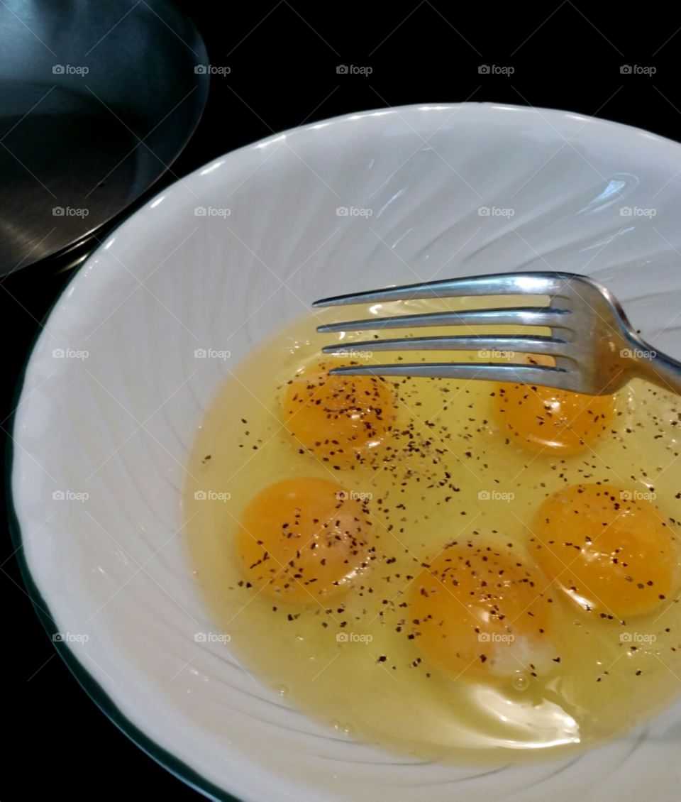 Eggs Ready to Scramble