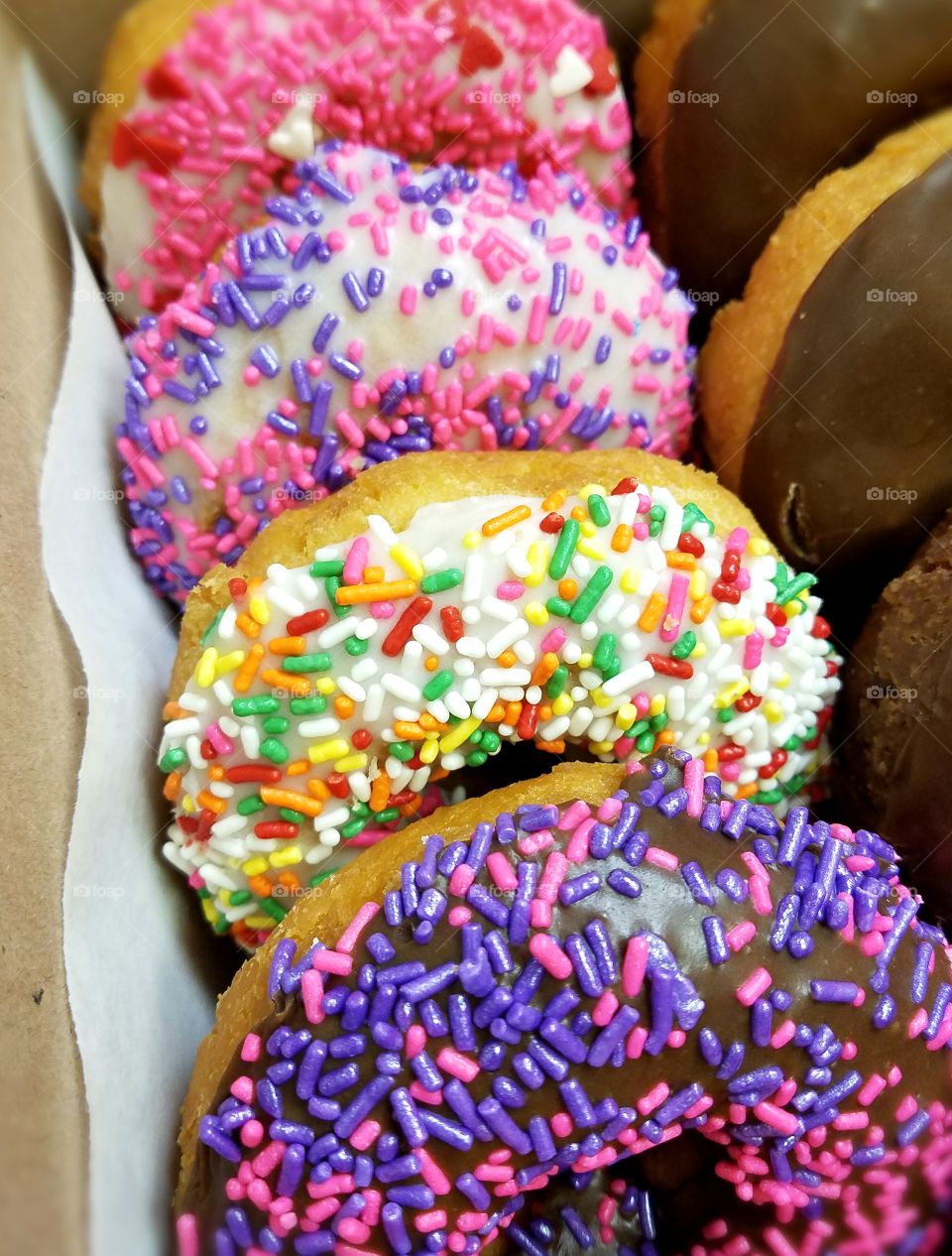 colorful donuts