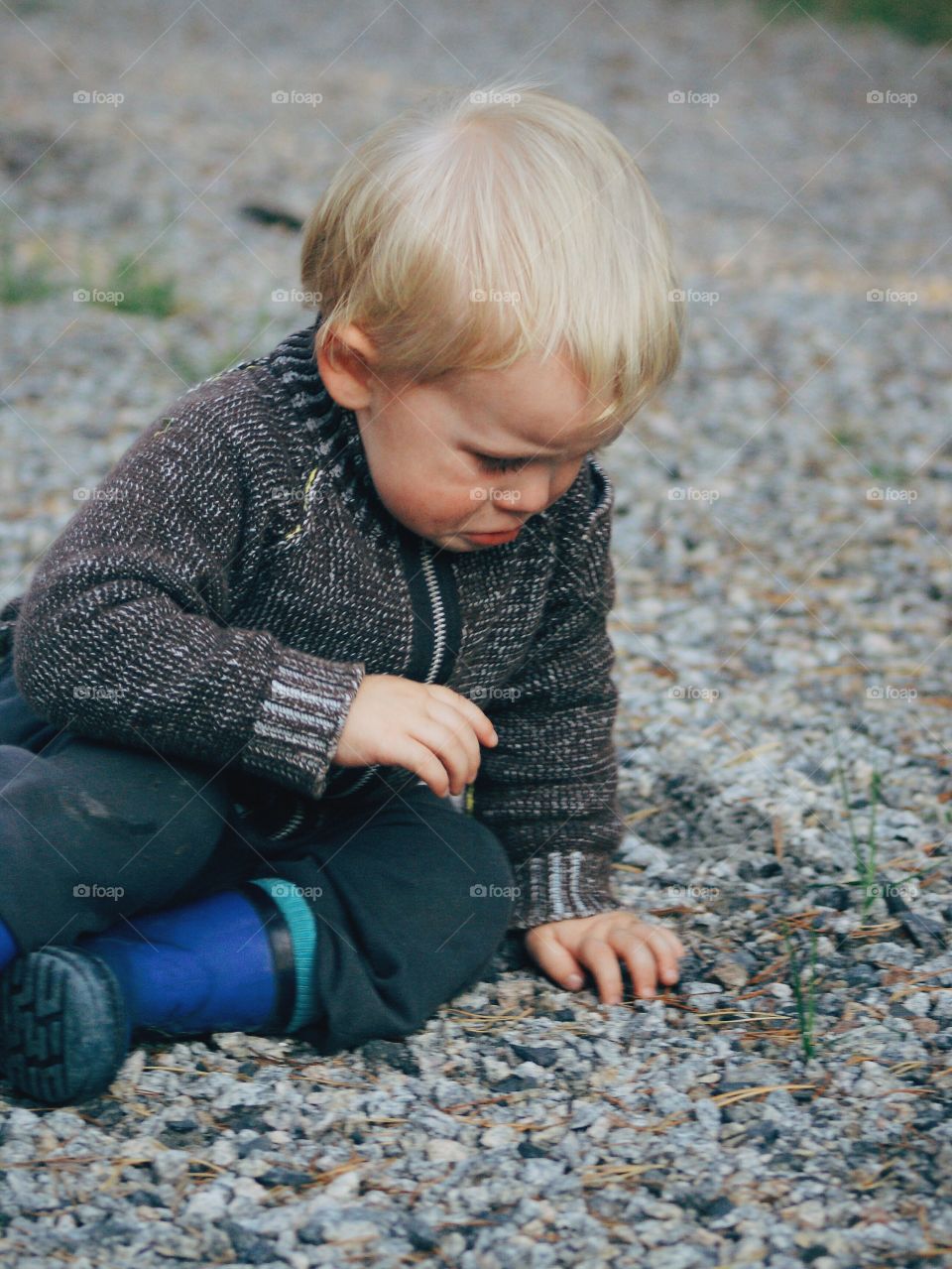 Angry toddler