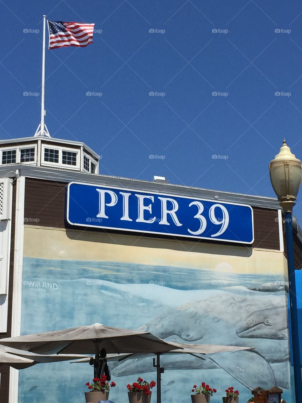 Pier 39 sign at San Francisco