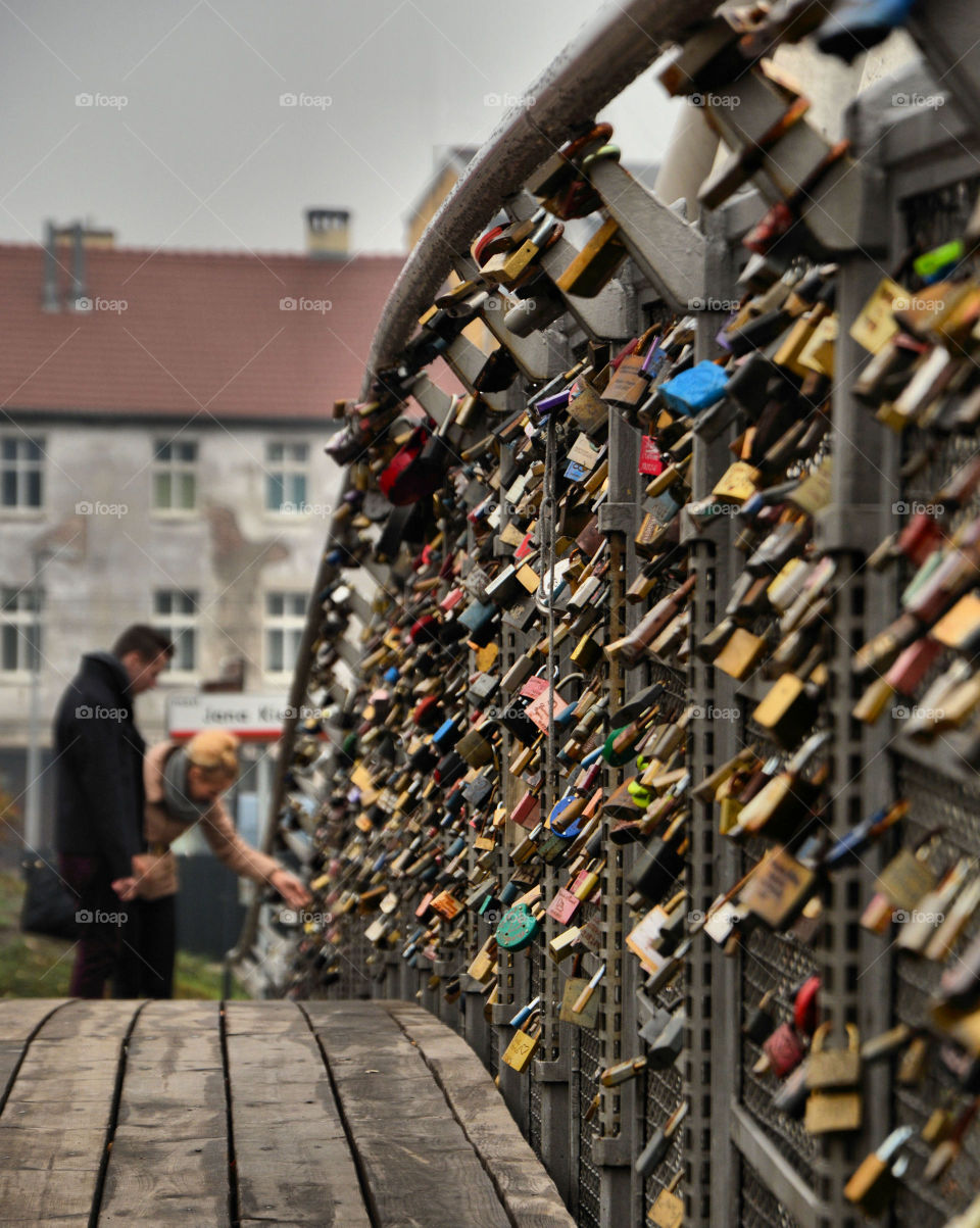 Bridge of Love, Bydgoszcz, Poland
